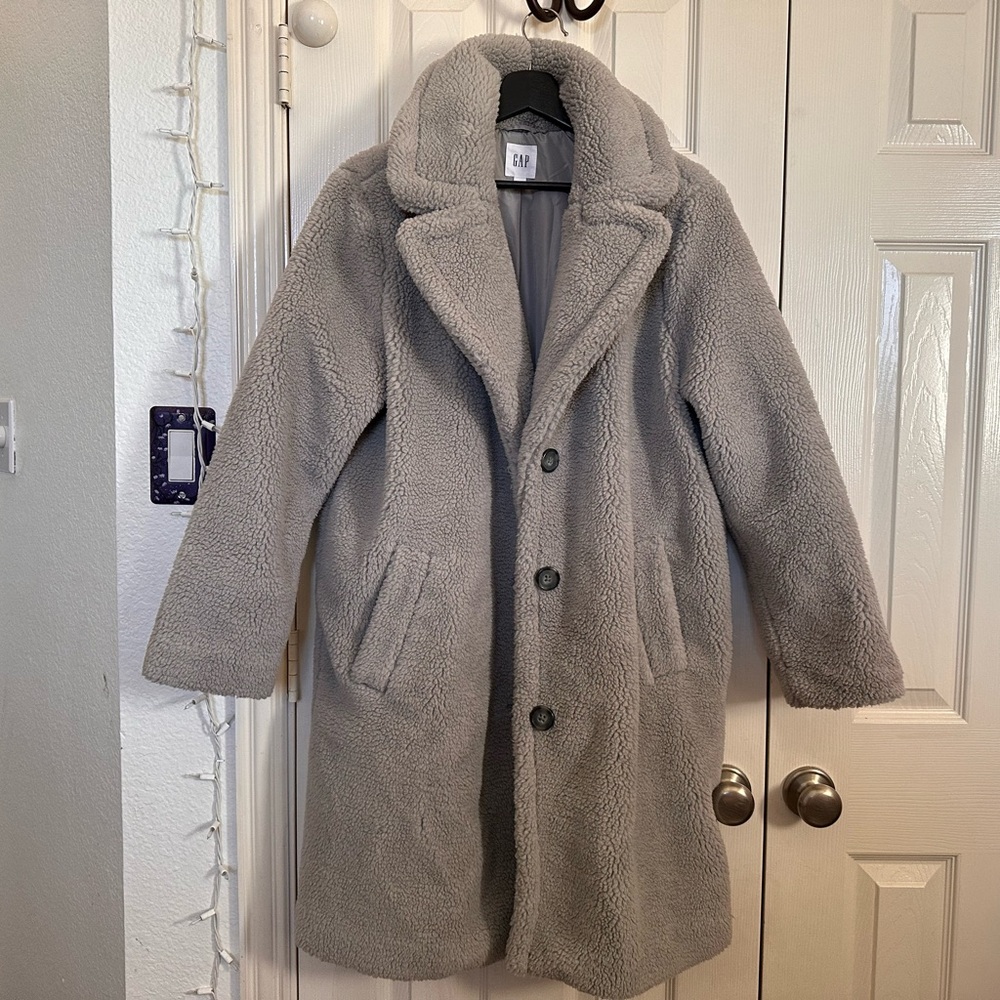 Gap Teddy Bear Coat sz XL